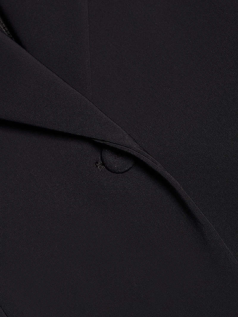 Alex Jersey Single-Button Blazer