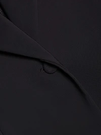 Alex Jersey Single-Button Blazer