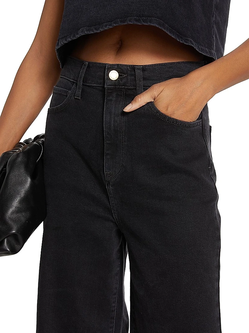 Ms. Onassis Wide-Leg Jeans