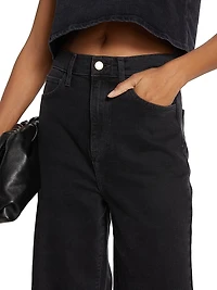 Ms. Onassis Wide-Leg Jeans