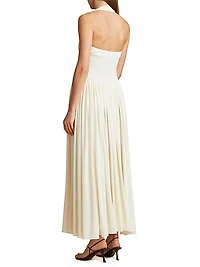 Marisol Halterneck Maxi Dress