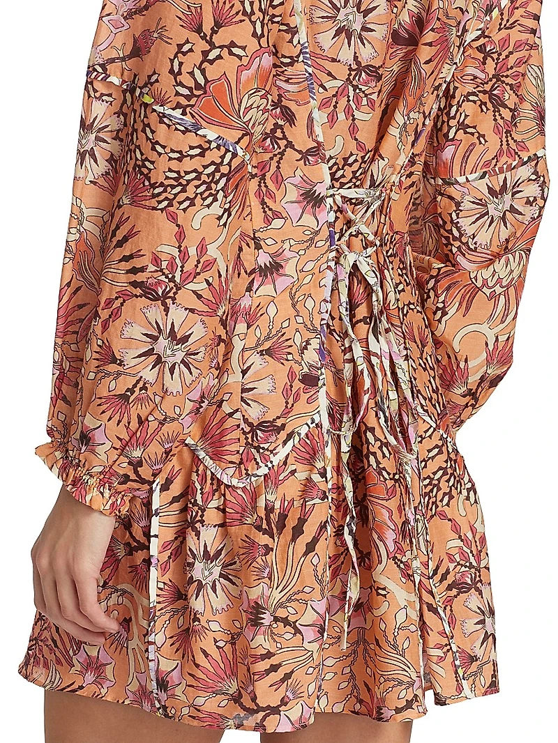 Humahuaca Karly Lace-Up Minidress