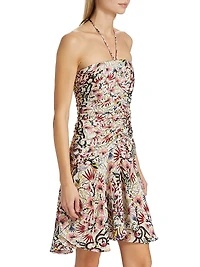 Humahuaca Uriel Silk Minidress