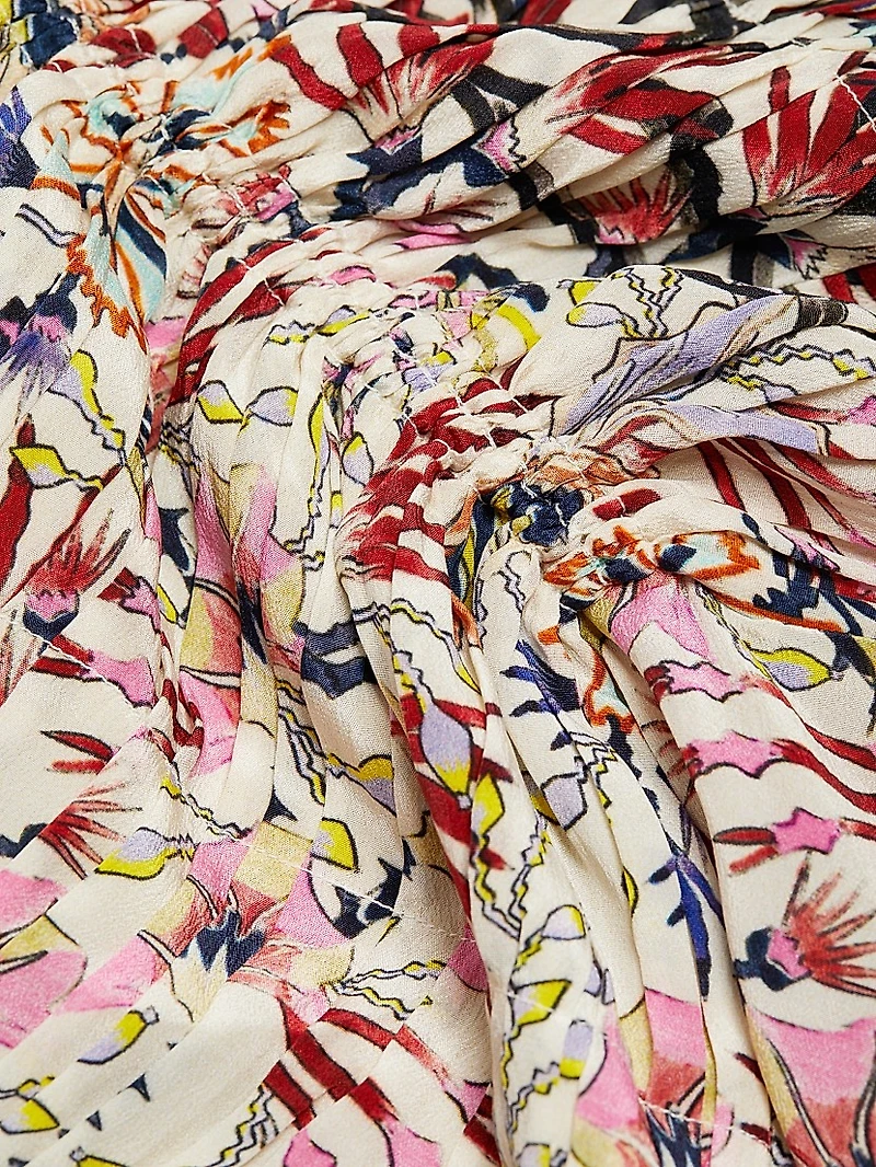 Humahuaca Uriel Silk Minidress