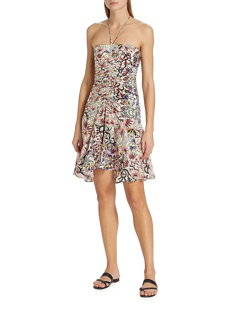 Humahuaca Uriel Silk Minidress