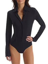 Classic Oxford Shirt Bodysuit
