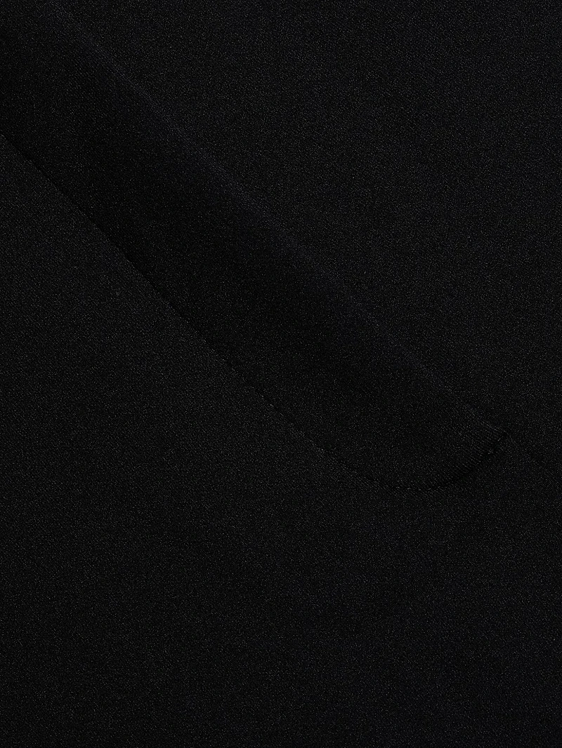 Cropped Neoprene Trousers