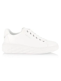 Diamond Light Leather Low-Top Sneakers