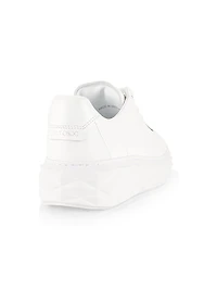 Diamond Light Leather Low-Top Sneakers