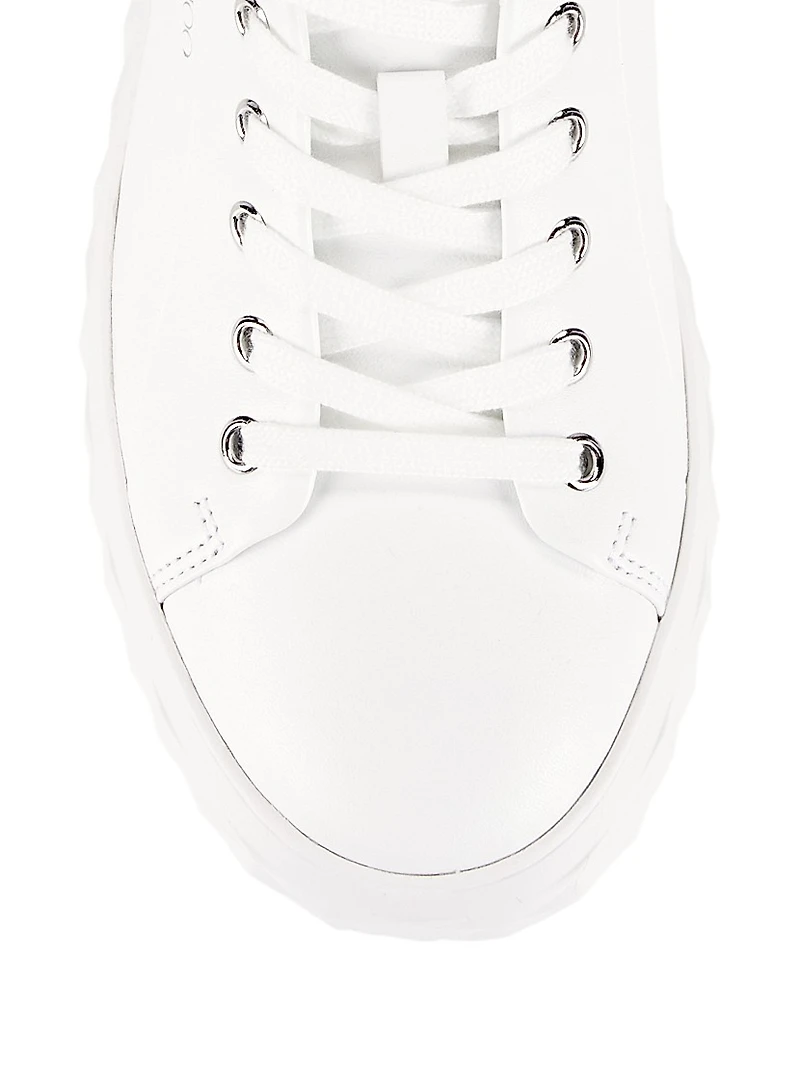 Diamond Light Leather Low-Top Sneakers