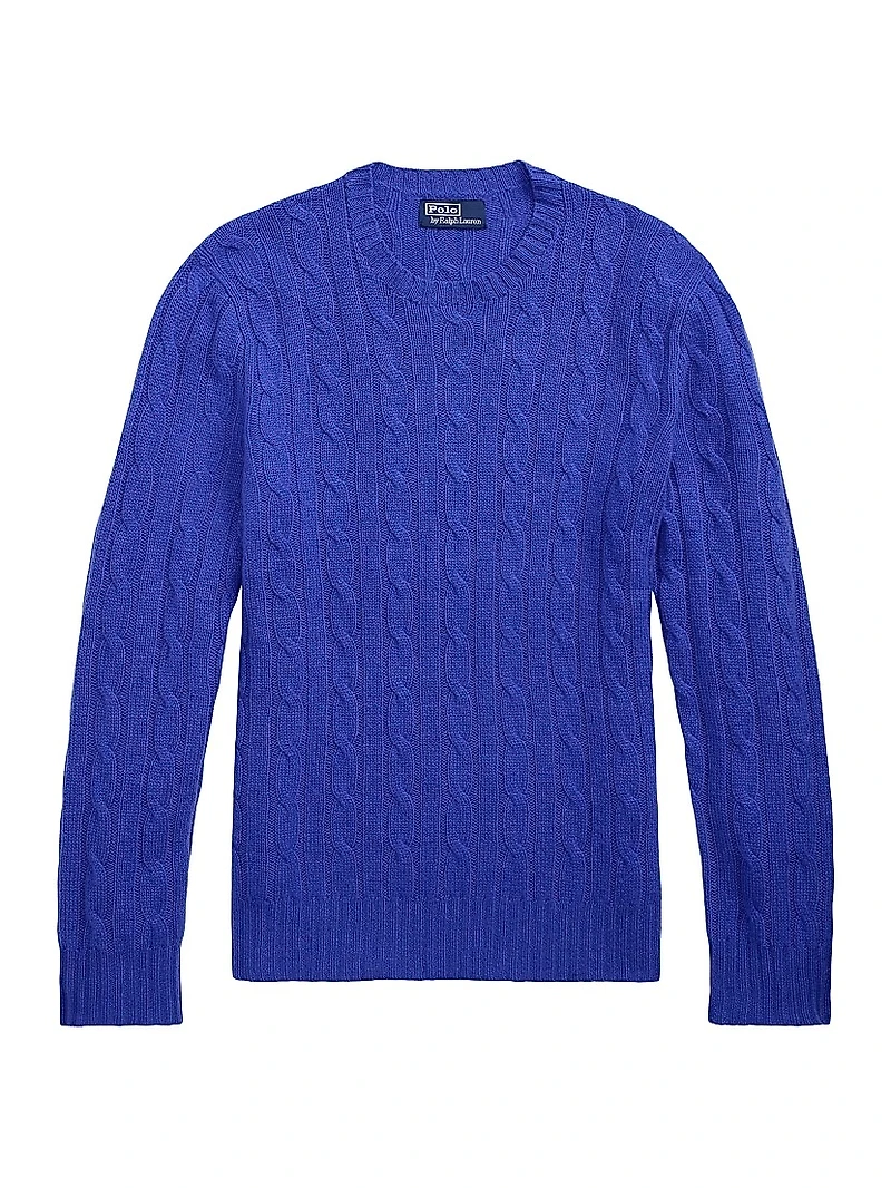 Cashmere Cable-Knit Sweater