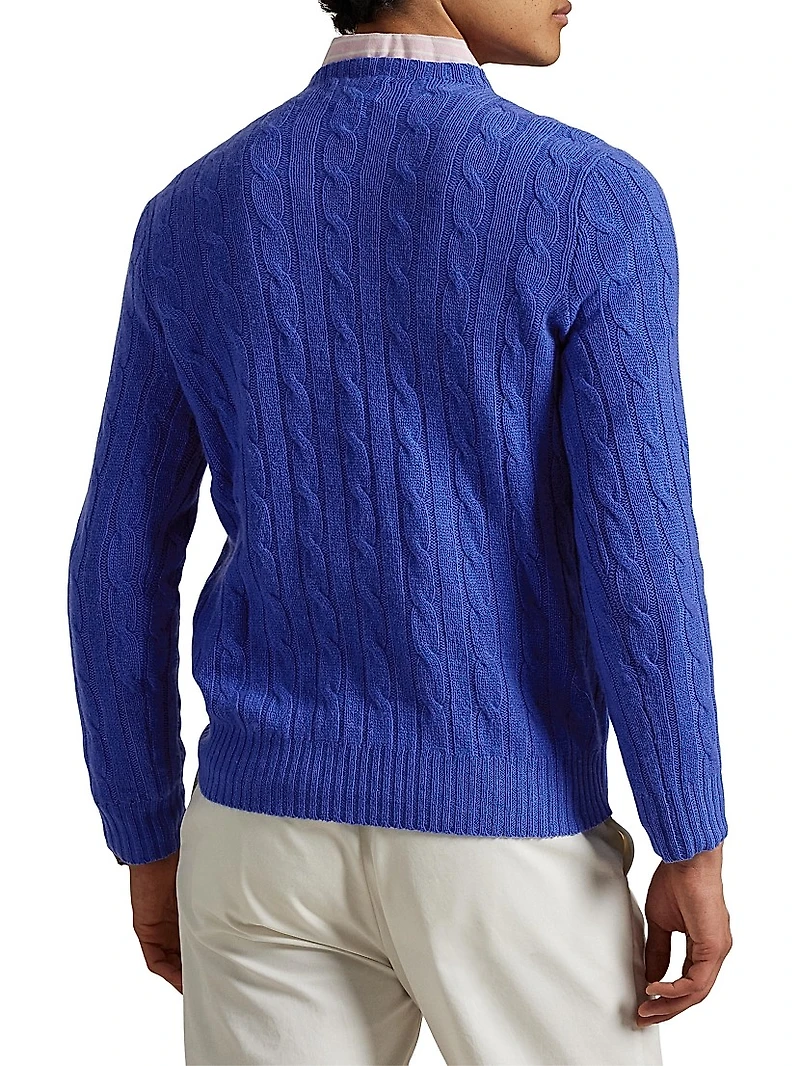 Cashmere Cable-Knit Sweater