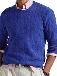 Cashmere Cable-Knit Sweater
