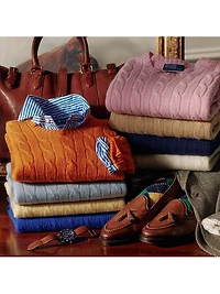 Cashmere Cable-Knit Sweater