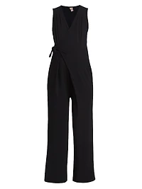 Ines Stretch Wrap Jumpsuit