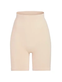 Seamless Sculpt High-Waisted Above-The-Knee Shorts
