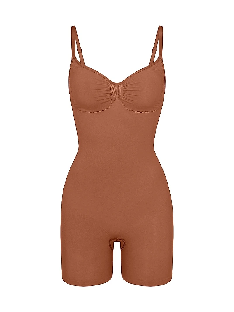 Seamless Sculpt Mid Thigh Bodysuit