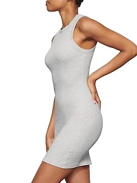 Cotton Rib Tank Dress