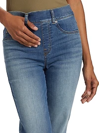 Straight-Leg Ankle Jeans