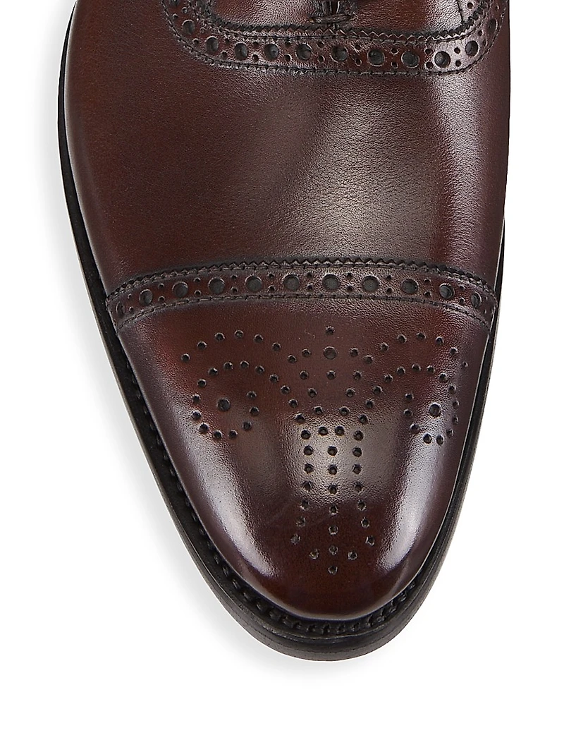 Denver Lace-Up Leather Loaferss