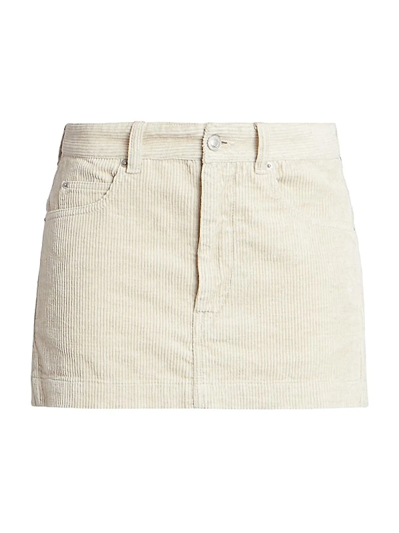 Rania Corduroy Miniskirt