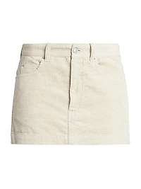 Rania Corduroy Miniskirt