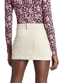 Rania Corduroy Miniskirt