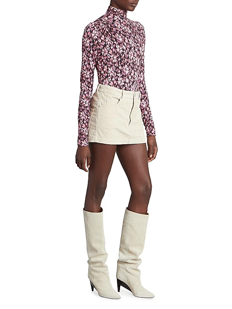 Rania Corduroy Miniskirt