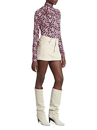 Rania Corduroy Miniskirt