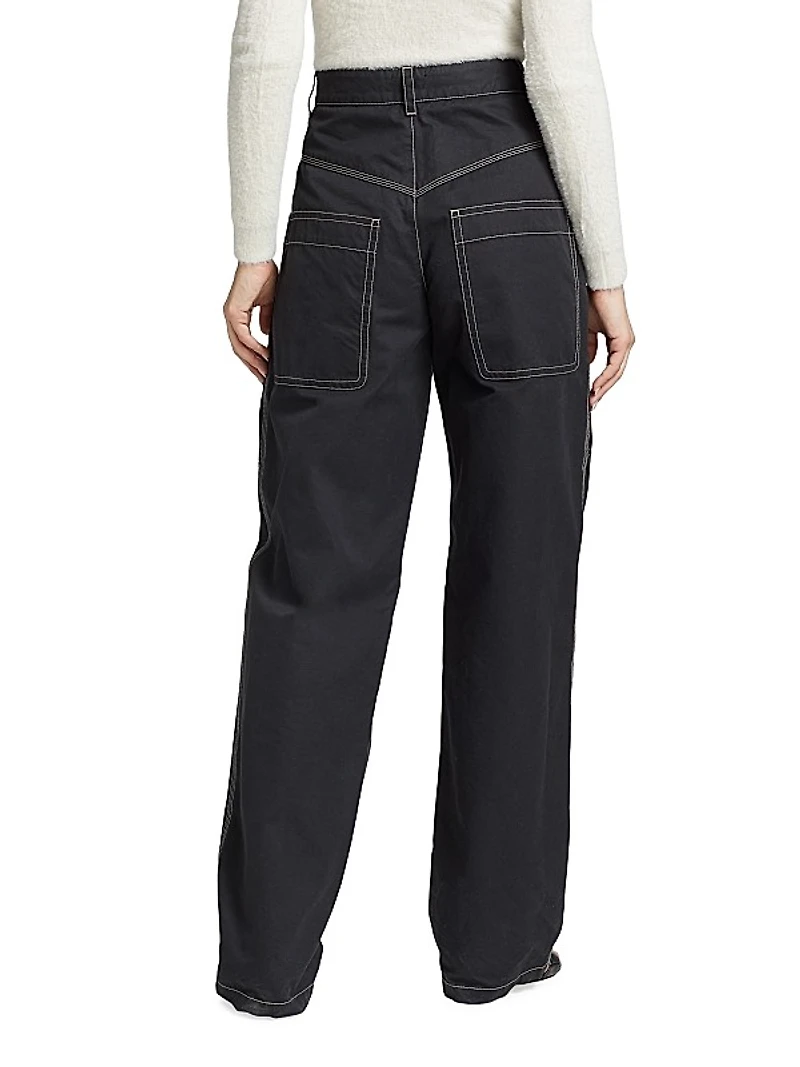 Denzel Topstitch Pants