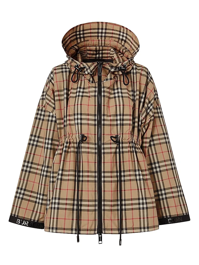 Bacton Vintage Check Raincoat