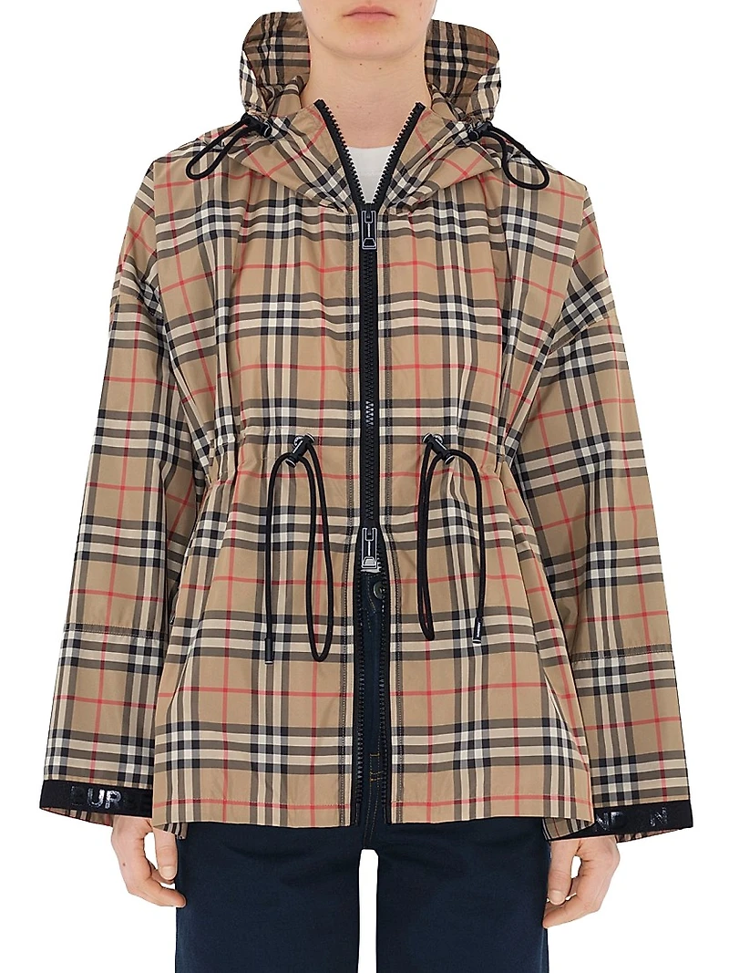 Bacton Vintage Check Raincoat