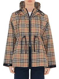 Bacton Vintage Check Raincoat