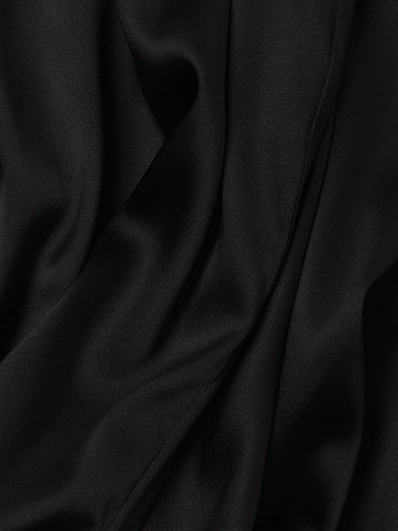 Sofia Stretch-Silk Palazzo Pants