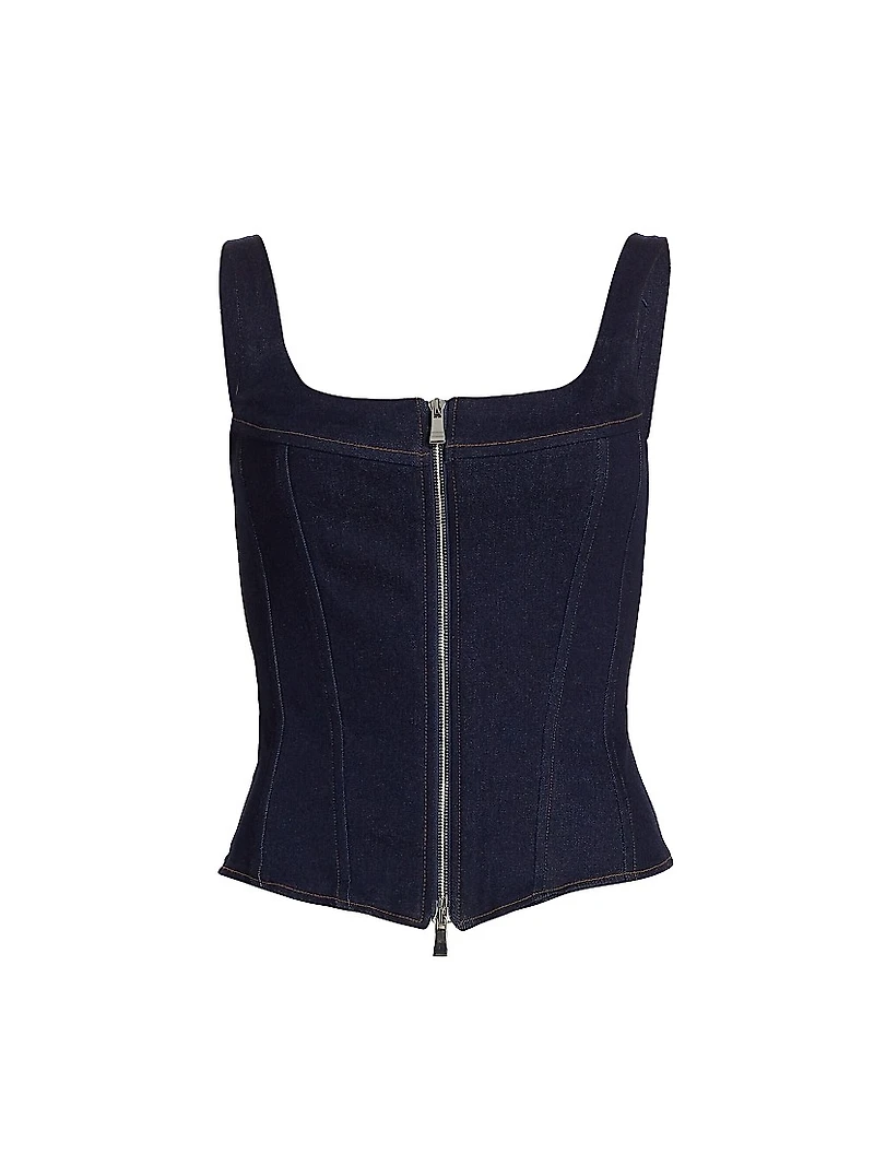 Rainy Denim Corset