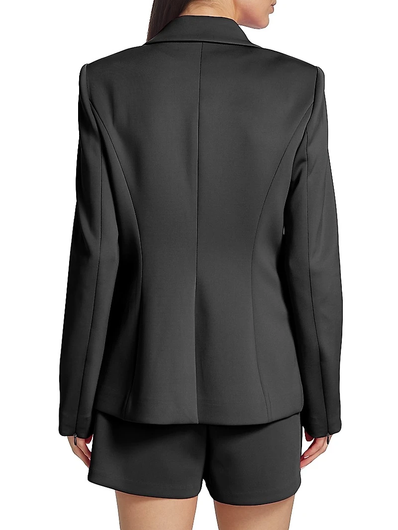 Single-Button Scuba Blazer