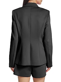Single-Button Scuba Blazer