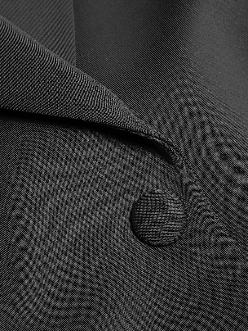 Single-Button Scuba Blazer