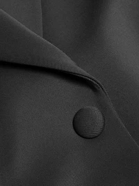 Single-Button Scuba Blazer