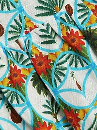 Pietra One-Shoulder Linen Minidress