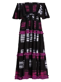 Lanre Off-The-Shoulder Maxi Dress