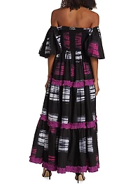 Lanre Off-The-Shoulder Maxi Dress