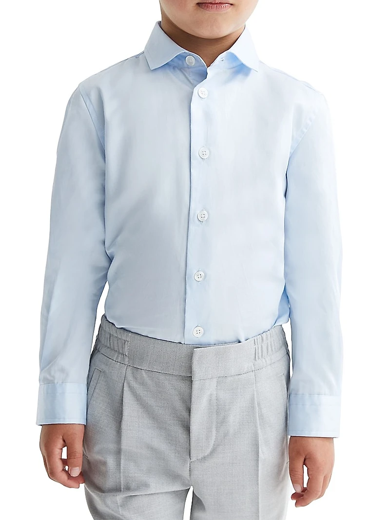 Little Boy's & Remote Button-Up Shirt