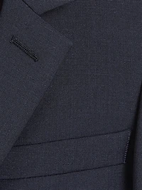 Little Boy's & Wool Single-Breasted Blazer
