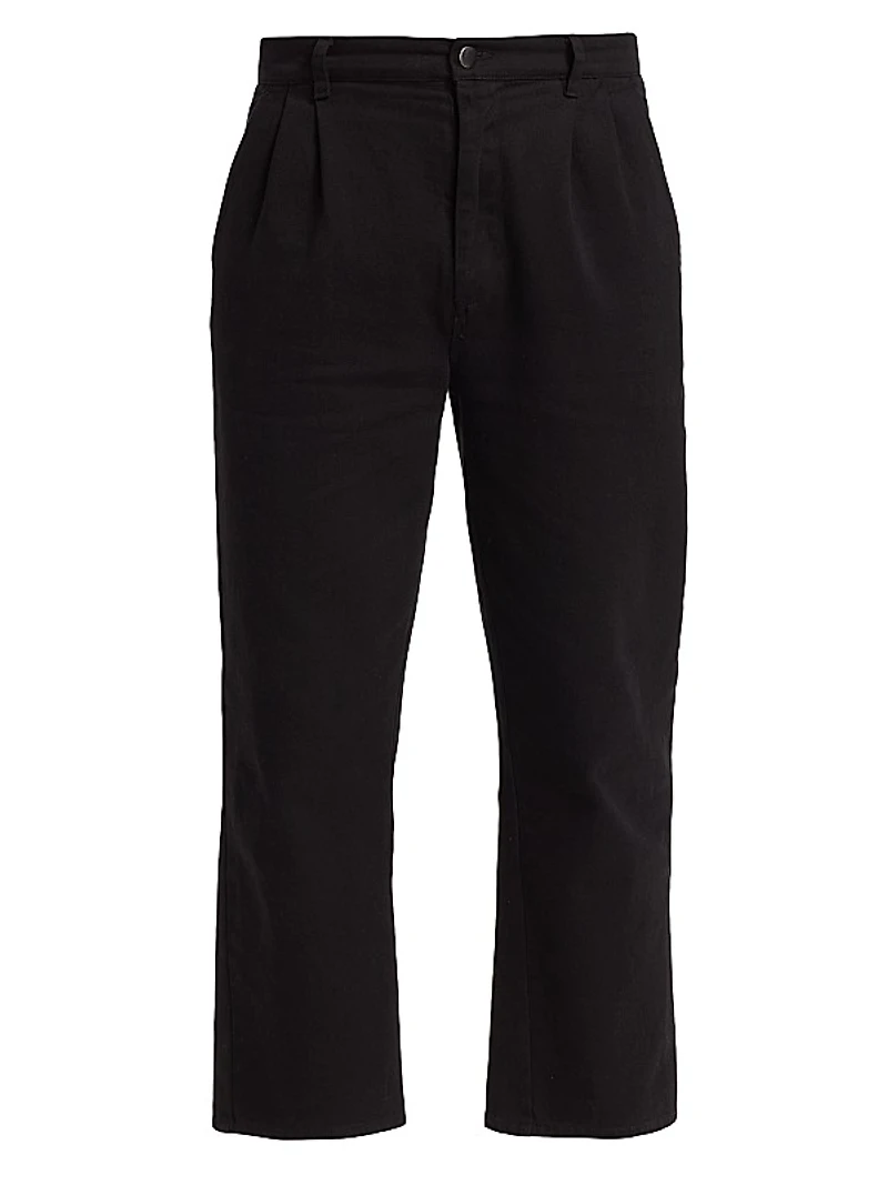 Nahom Cotton-Twill Pants