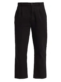 Nahom Cotton-Twill Pants