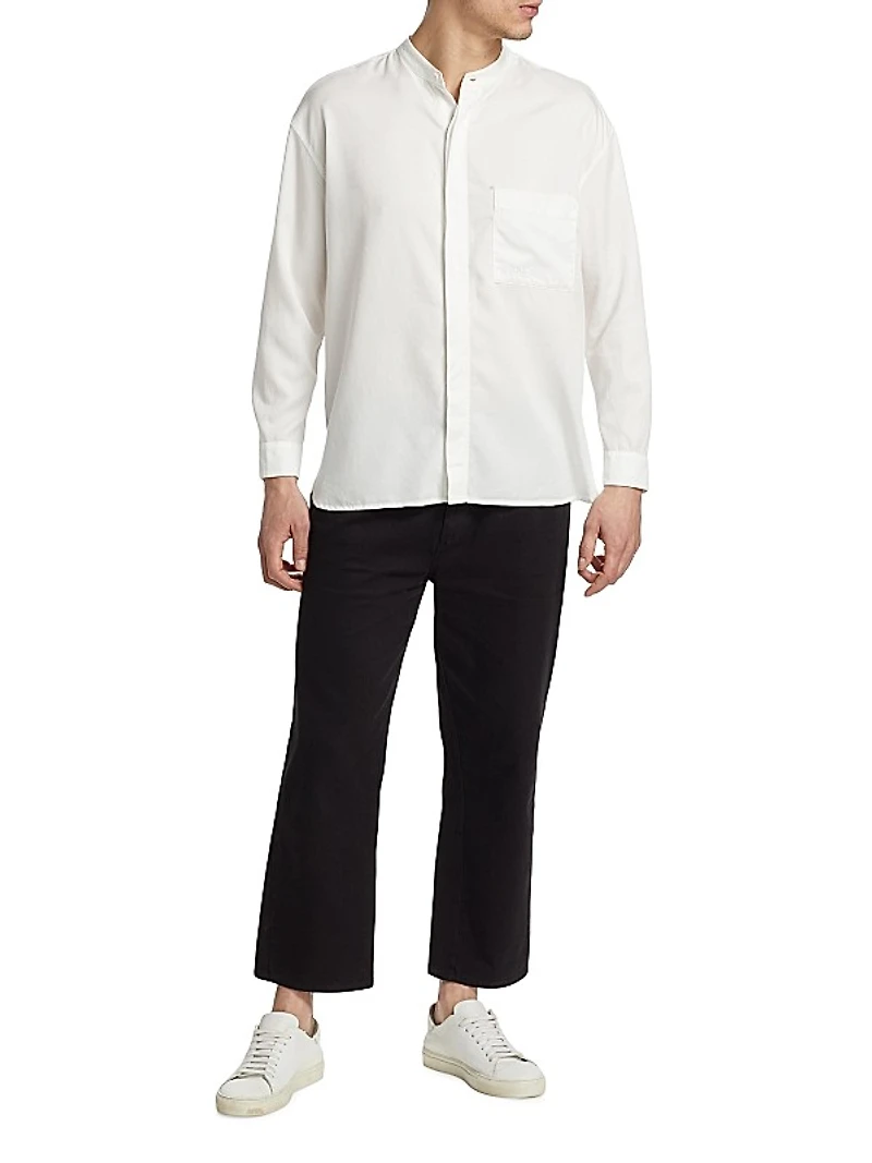 Nahom Cotton-Twill Pants