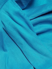 Puno Asymmetric Linen Minidress