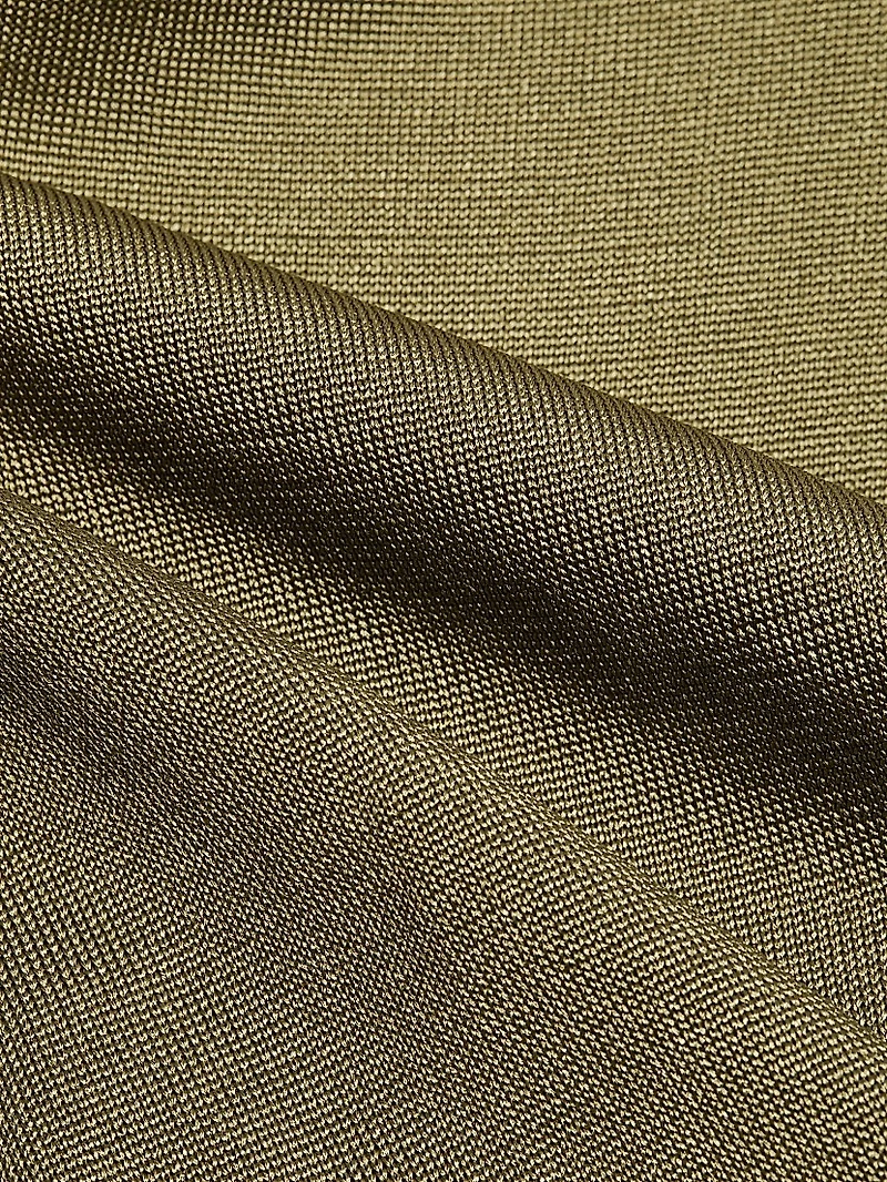 Picola Knit One-Shoulder Midi-Dress