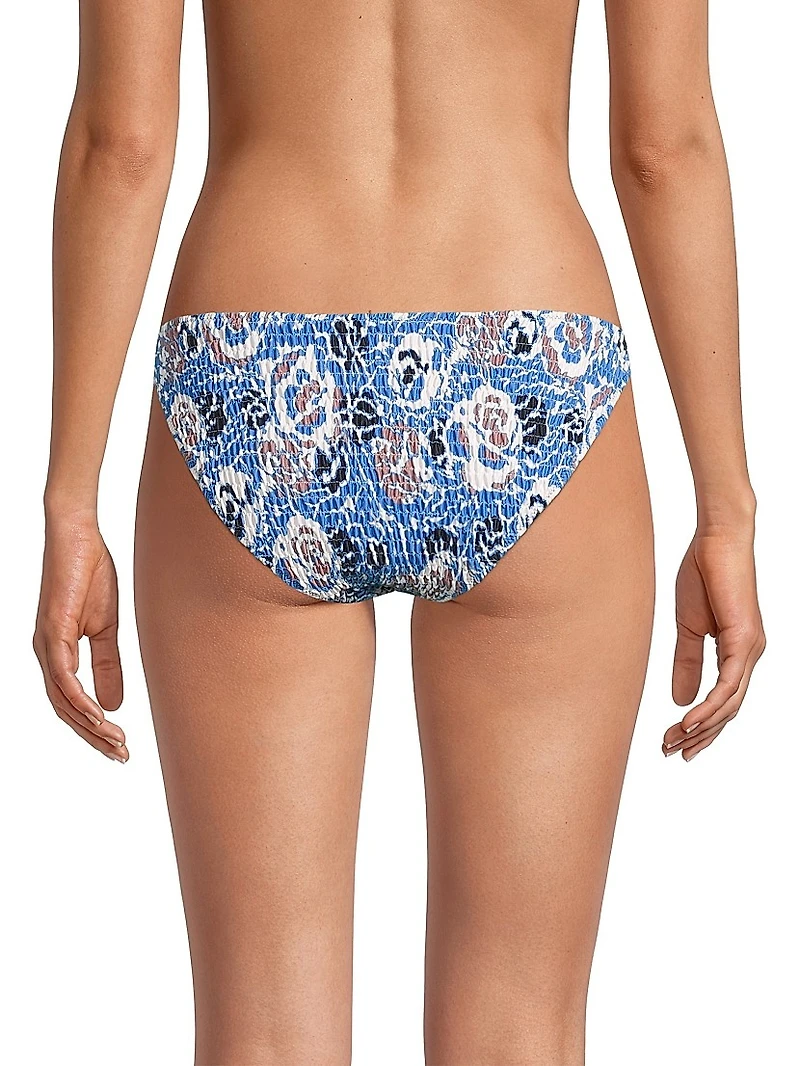 Valencia Smocked Bikini Bottom